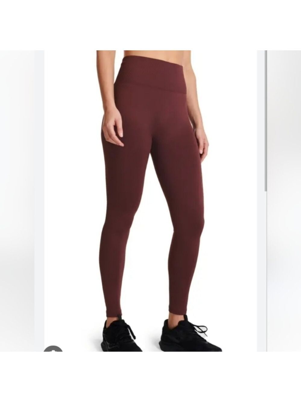 Sweaty Betty Athlete Seamless Workout Leggings in Umbra Red